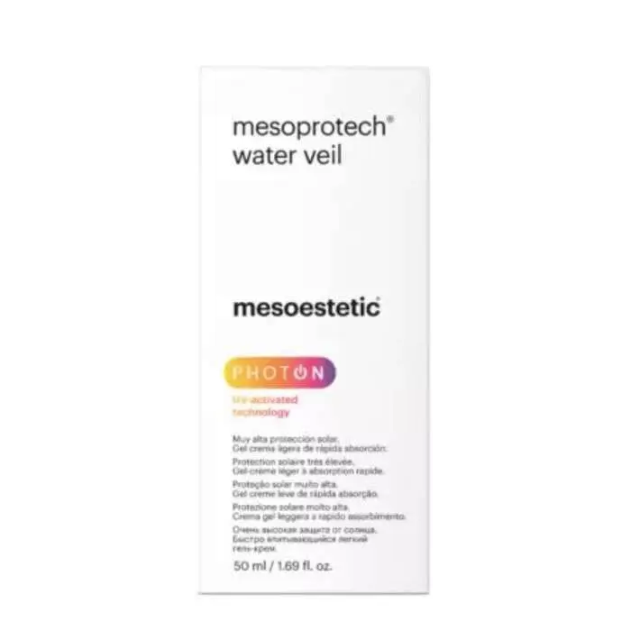 mesoestetic-water-veil-spf-50-50-ml MESOESTETIC MESOPROTECH Water Veil SPF 50+ Peau mixte à grasse – Image 1
