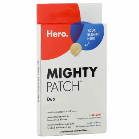 mighty-patch-duo-anti-pimple-12-patches HERO Mighty Patch Duo anti-boutons 12 patchs – Image 1