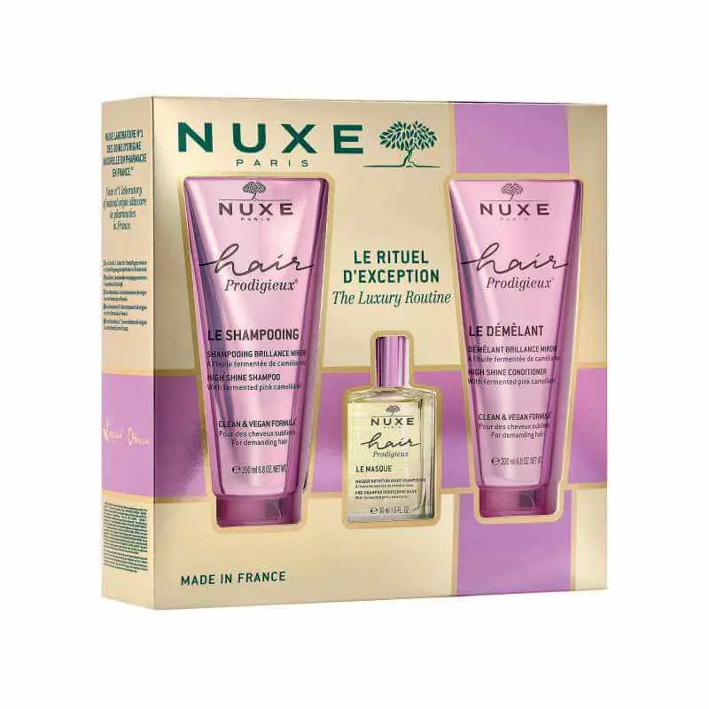 nuxe-coffret-noel-hair-prodigieux Nuxe Hair Prodigieux Coffret Le Rituel d'Exception – Image 1