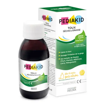 pediakid-toux-seche-grasse PEDIAKID Sirop Toux Sèche & Grasse – Image 1