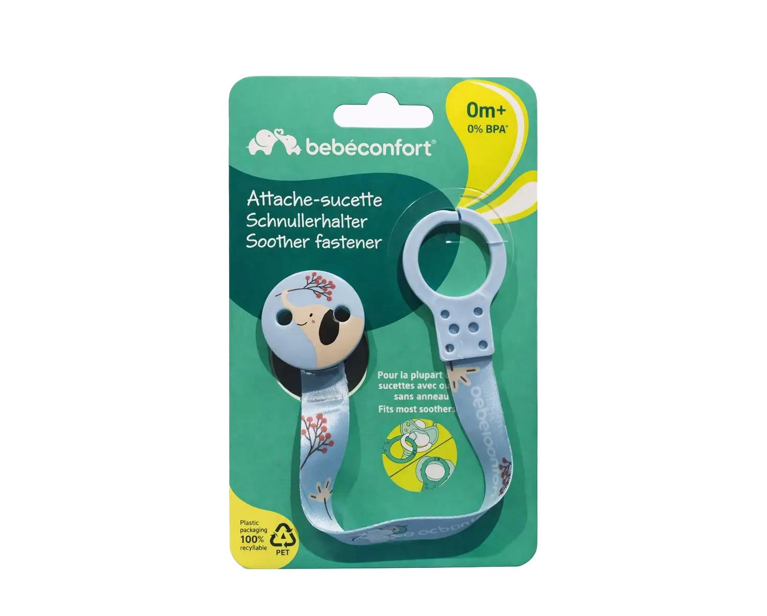 product-14-2.webp Bebeconfort – Attache-Sucette Bébé 0 Mois+ Sans BPA – Image 1