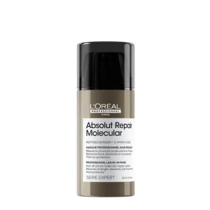 L'OREAL PROFESSIONNEL ABSOLUT REPAIR MOLECULAR No-rinse mask strengthening hair structure 100ml