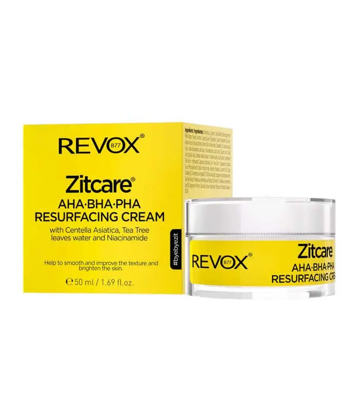 revox-zitcare-crema-rejuvenecedora-aha-bha-pha-1-77423 REVOX Crème de Resurfaçage Zitcare Aha.Bha.Pha Resurfacing Cream 50mL – Image 1