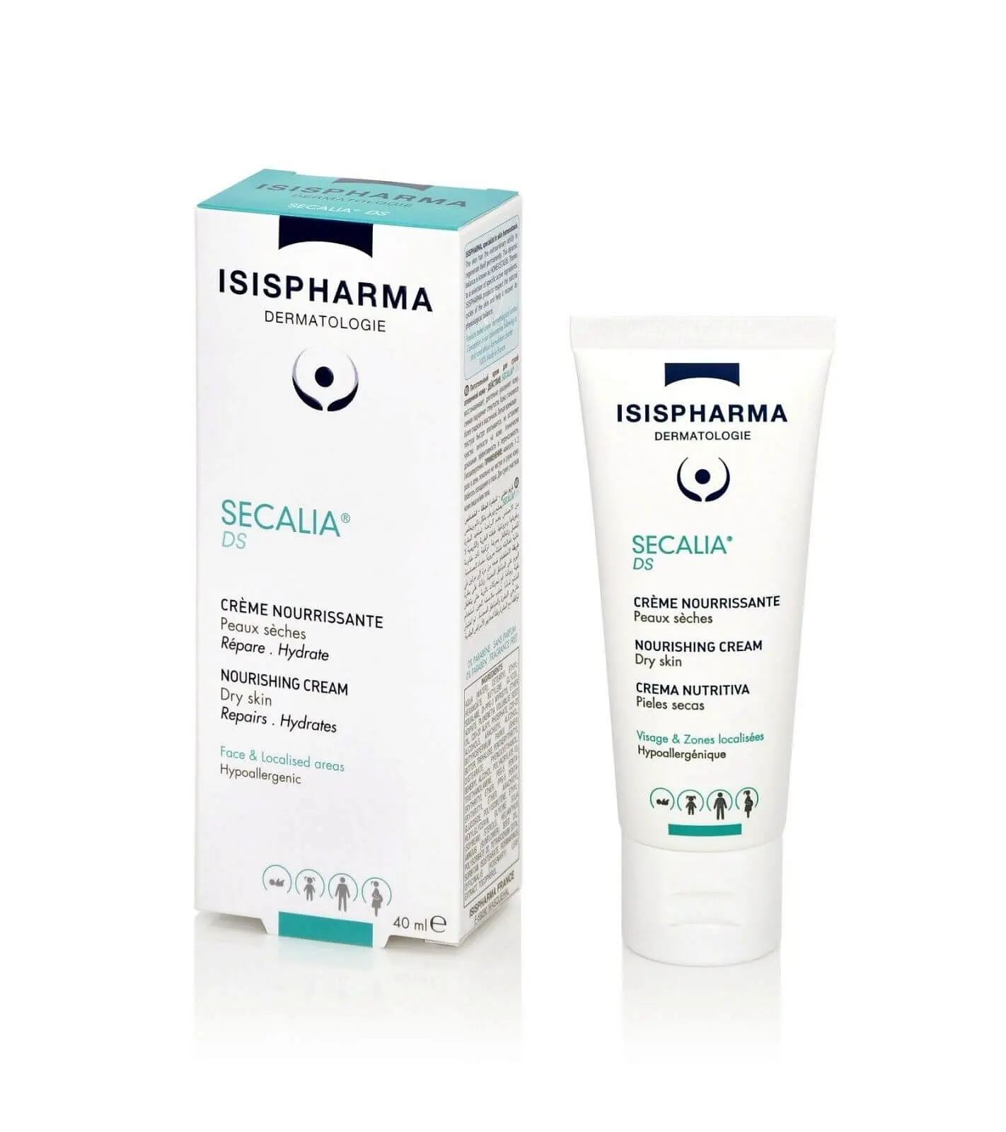 s-l1600 (1) Isispharma Secalia DS sécheresse cutanée Émulsion Hydro-lipidique 40 ml – Image 1