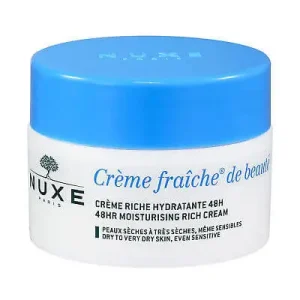 NUXE CREME FRAICHE DE BEAUTE CREME RICHE HYDRATANTE 48H