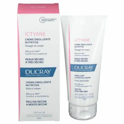 s-l500 Ducray Ictyane Crème Émolliente Nutritive Visage et Corps 200 ml – Image 1