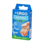 URGO AQUA PROTECT SERVIETTE ANTISEPTIQUE LAVABLE 10 BANDE 10 X 6 CM