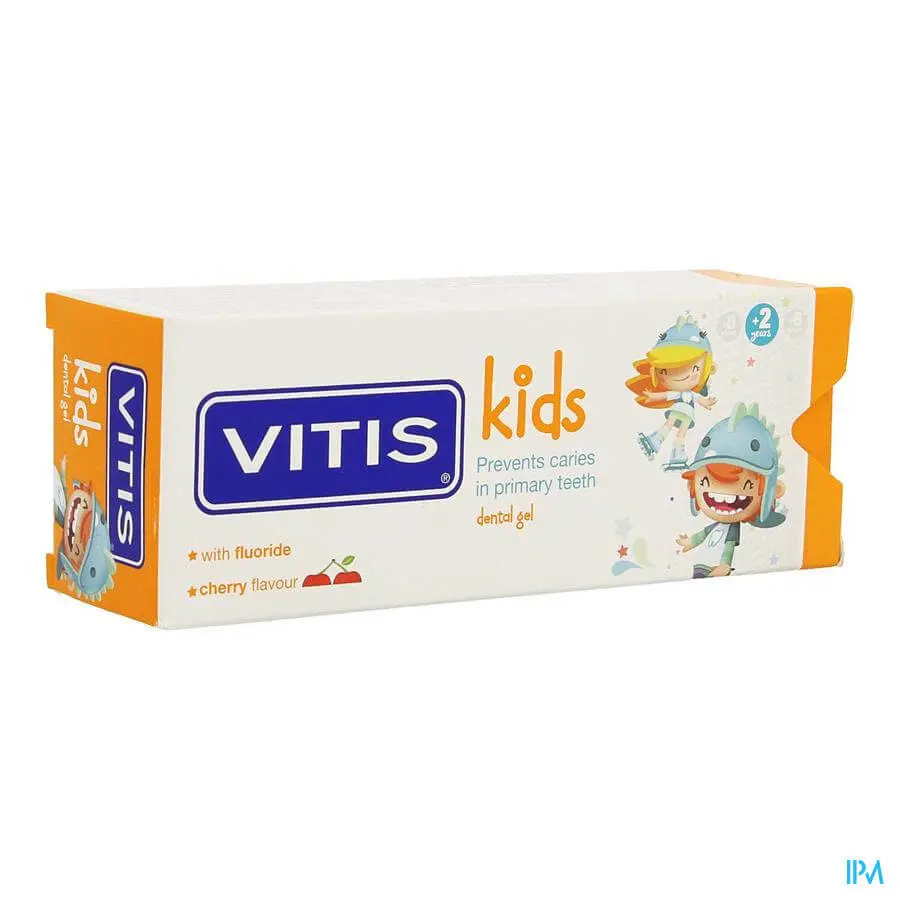 vitis-7 VITIS KIDS GEL DentifriceRICE 50ML – Image 1