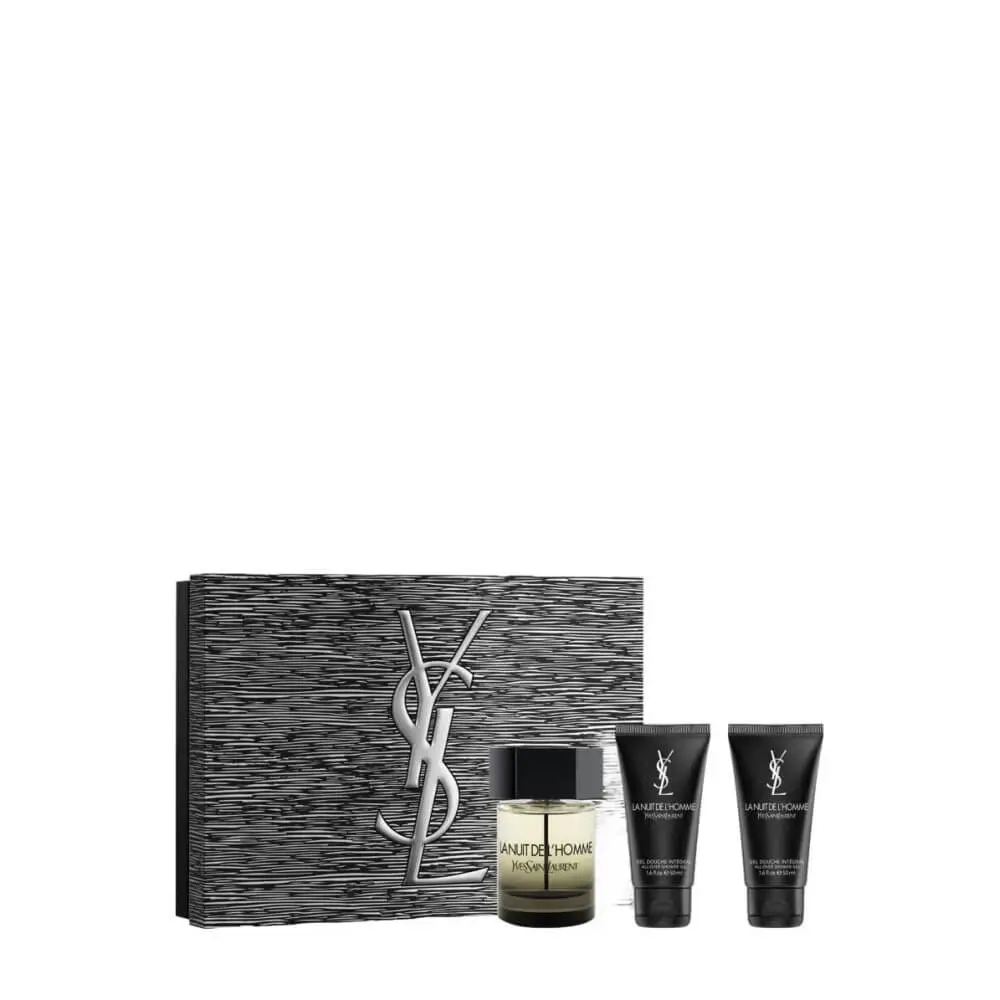 ysl-l-homme-la-nuit-edp-spray-100-ml-sets Yves Saint Laurent La Nuit de L'Homme Eau de Toilette 100 ml Gift Set – Image 1